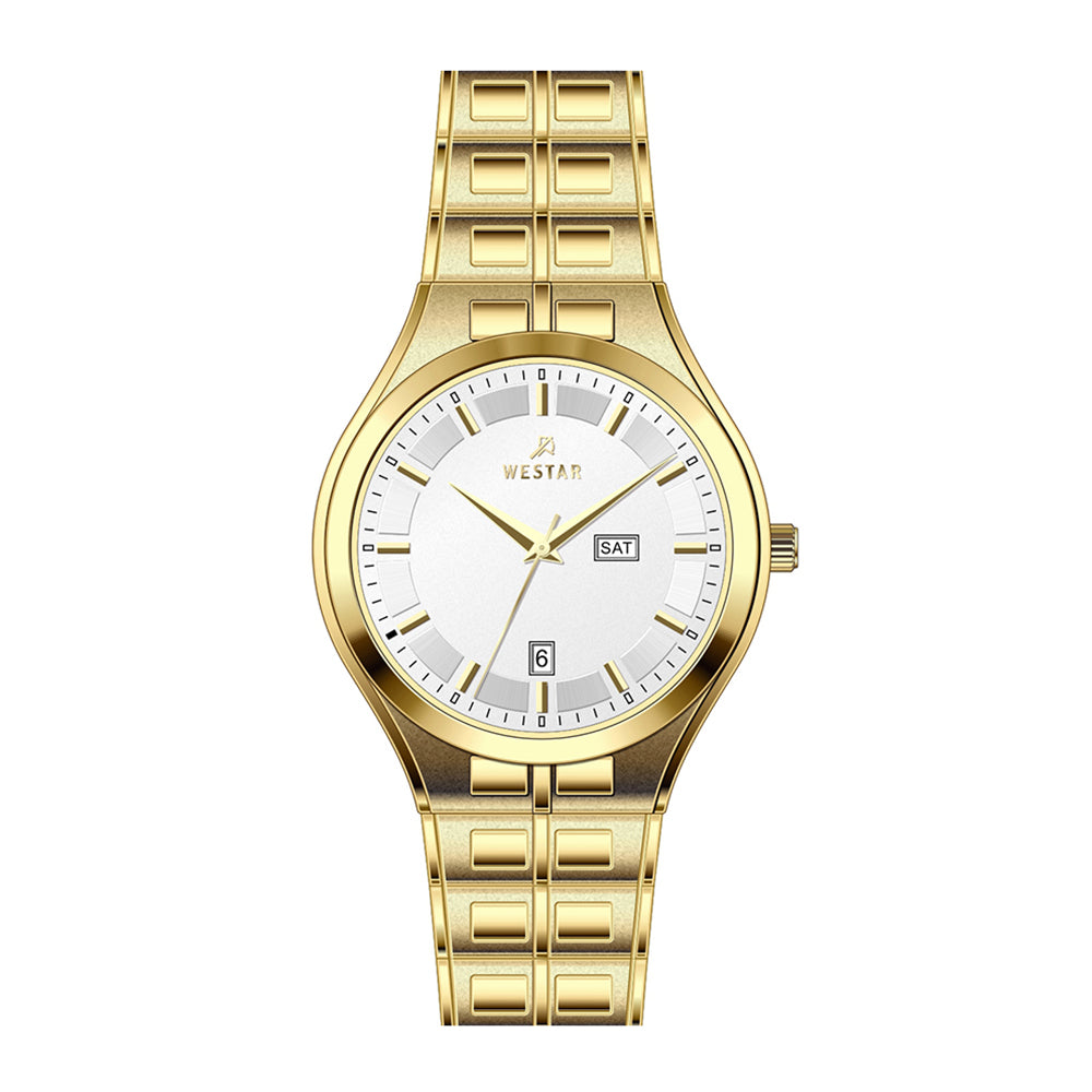 Westar Executive Gents Silver Dial Quartz Watch - EX7617GPN107