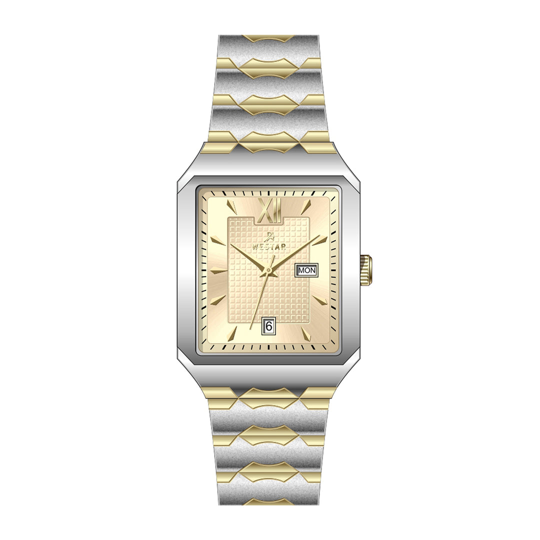 Westar Executive Gents Light Champange Dial Quartz Watch - EX7618CBN102