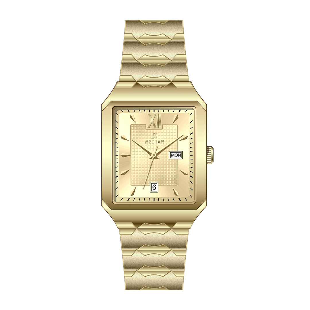 Westar Executive Gents Light Champange Dial Quartz Watch - EX7618GPN102