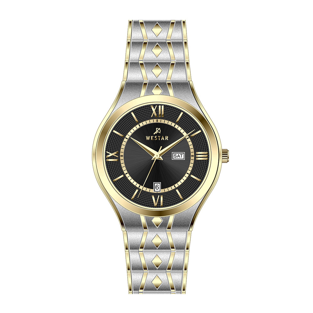 Westar Executive Gents Black Dial Quartz Watch - EX7619CBN103
