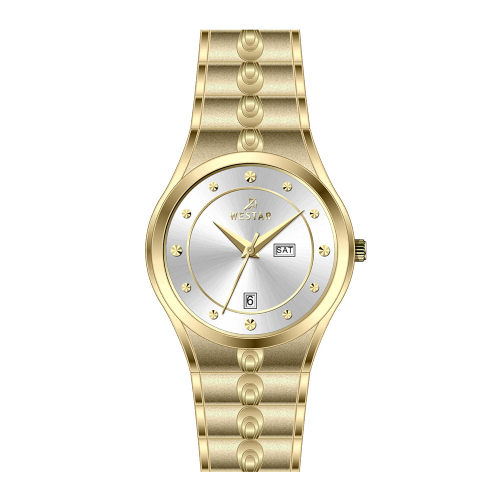 Westar Executive Gents Silver Dial Quartz Watch - EX7620GPN107