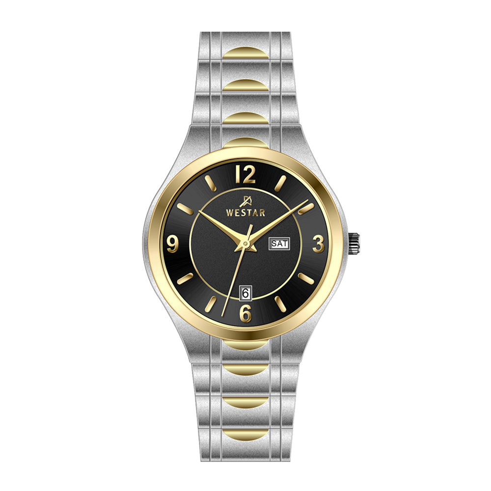 Westar Executive Gents Black Dial Quartz Watch - EX7622CBN103