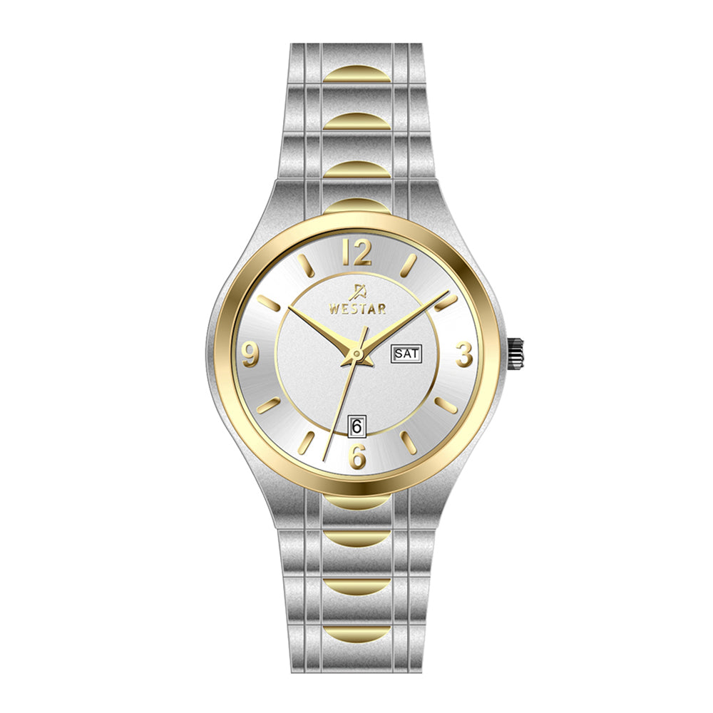 Westar Executive Gents Silver Dial Quartz Watch - EX7622CBN107