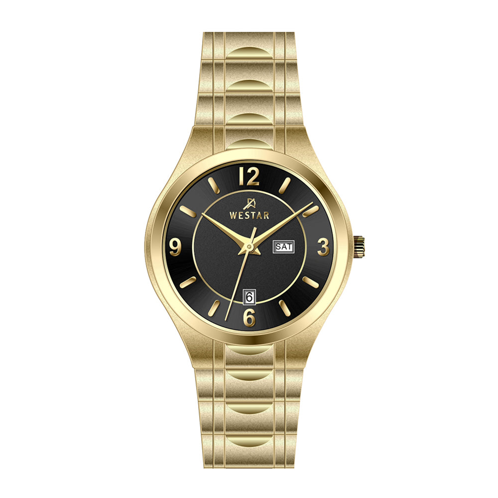 Westar Executive Gents Black Dial Quartz Watch - EX7622GPN103