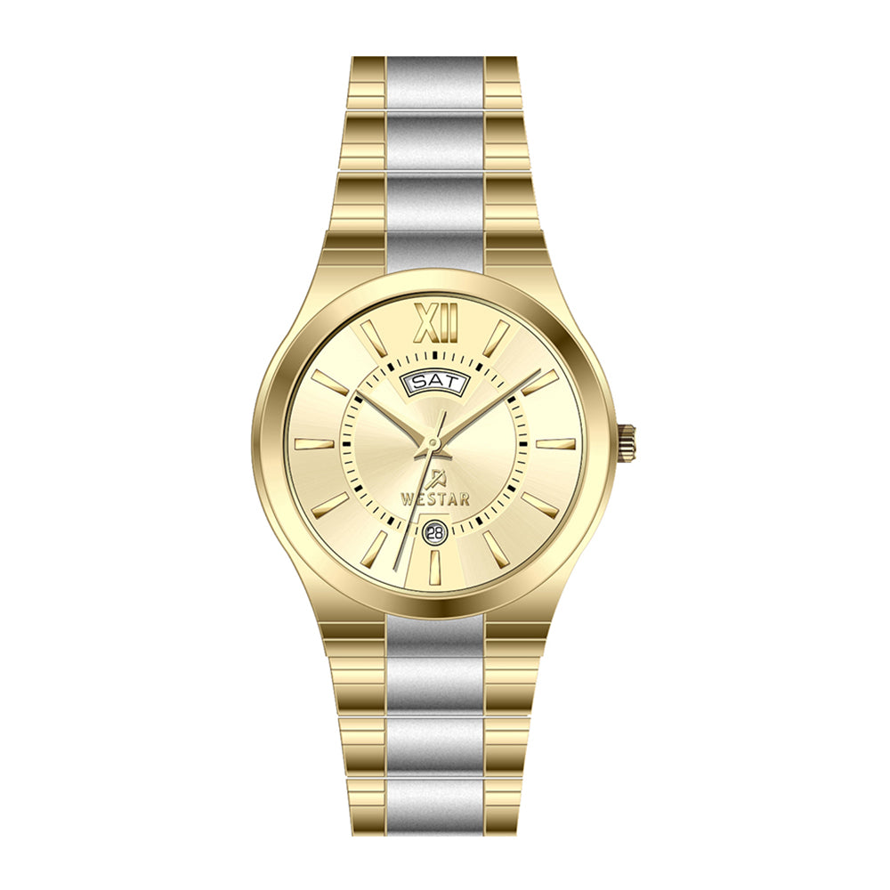 Westar Executive Gents Light Champange Dial Quartz Watch - EX7623CBN102