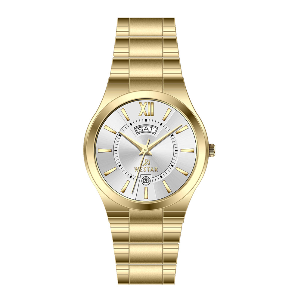 Westar Executive Gents Silver Dial Quartz Watch - EX7623GPN107