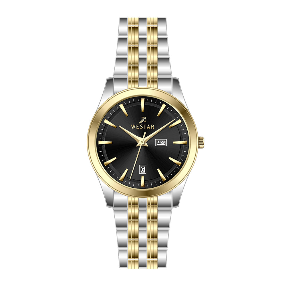 Westar Executive Gents Black Dial Quartz Watch - EX7624CBN103