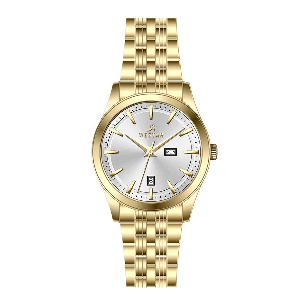 Westar Executive Gents Silver Dial Quartz Watch - EX7624GPN107