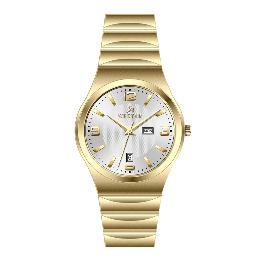 Westar Executive Gents Silver Dial Quartz Watch - EX7625GPN107