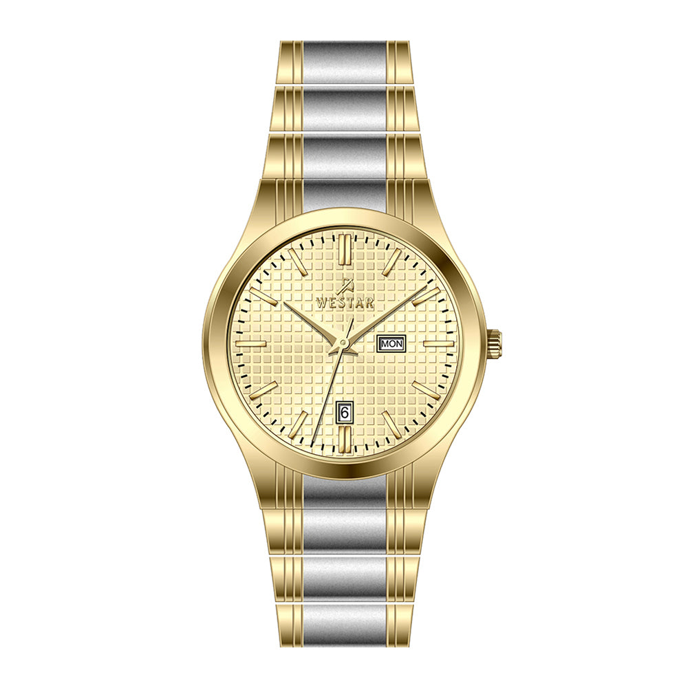 Westar Executive Gents Light Champange Dial Quartz Watch - EX7626CBN102