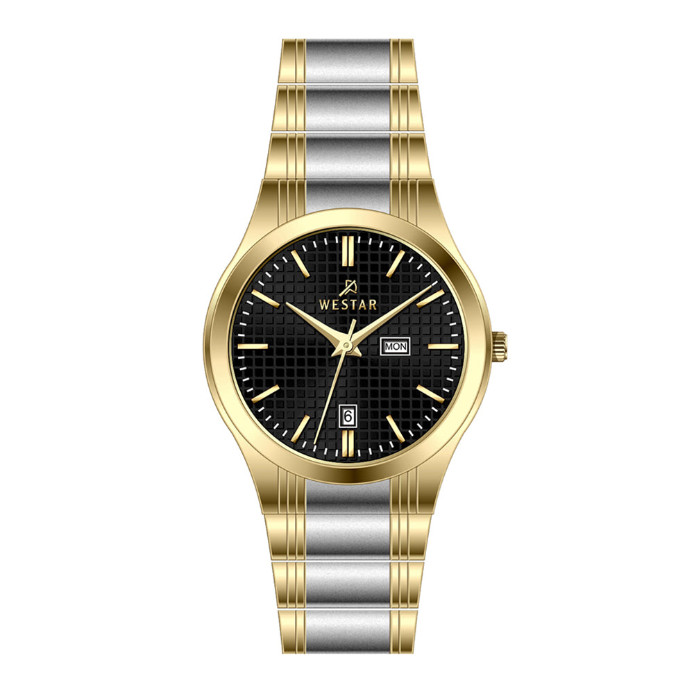 Westar Executive Gents Black Dial Quartz Watch - EX7626CBN103