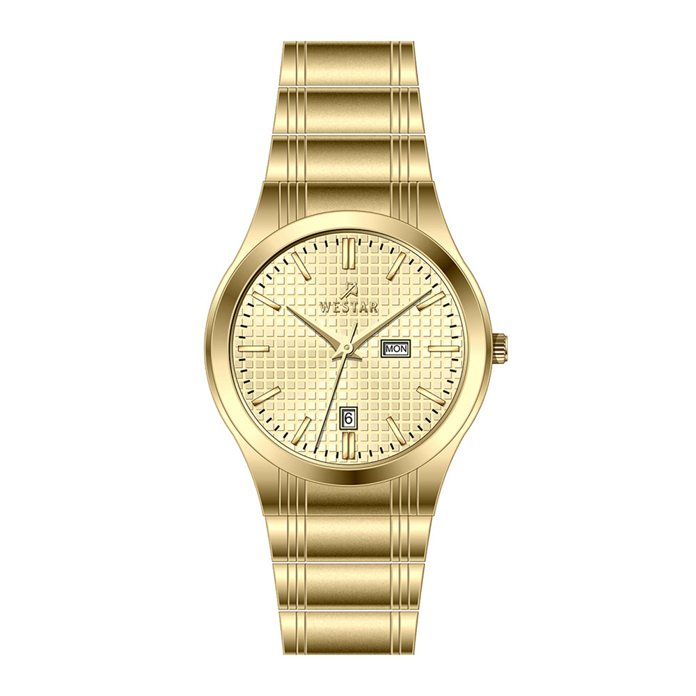 Westar Executive Gents Light Champange Dial Quartz Watch - EX7626GPN102