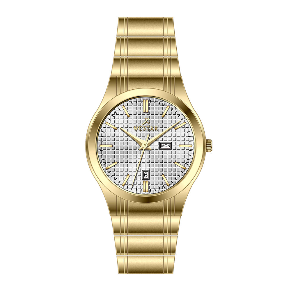 Westar Executive Gents Silver Dial Quartz Watch - EX7626GPN107