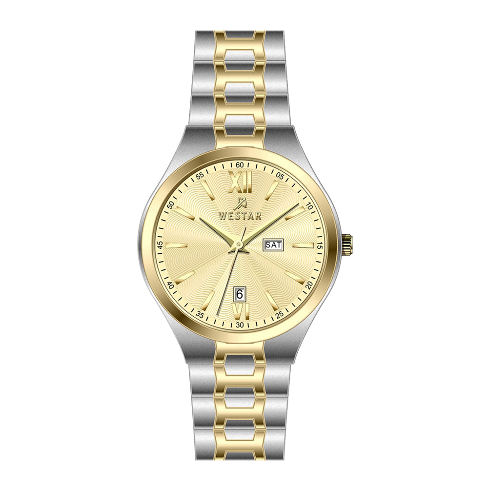Westar Executive Gents Light Champange Dial Quartz Watch - EX7627CBN102