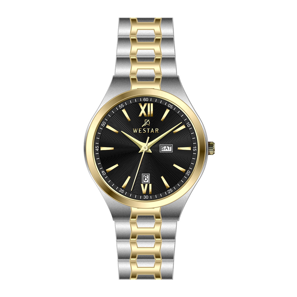 Westar Executive Gents Black Dial Quartz Watch - EX7627CBN103