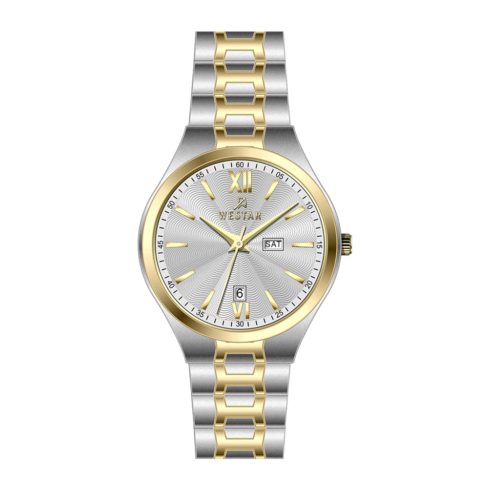 Westar Executive Gents Silver Dial Quartz Watch - EX7627CBN107
