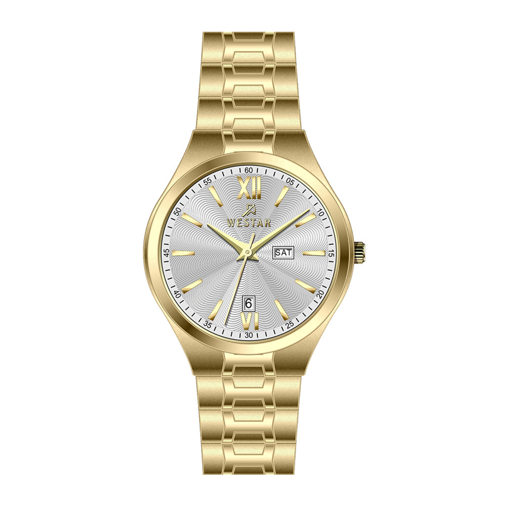 Westar Executive Gents Silver Dial Quartz Watch - EX7627GPN107