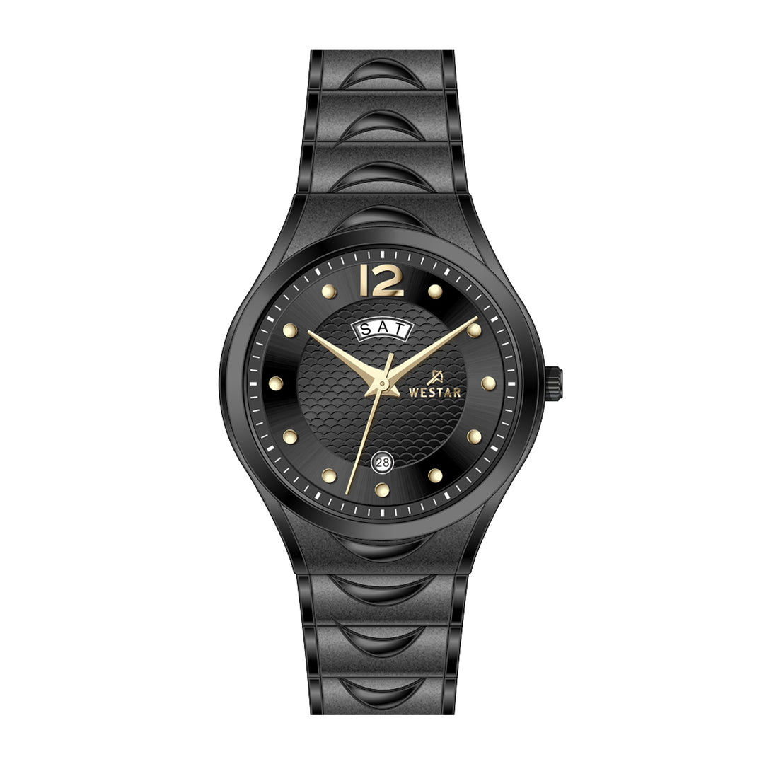 Westar Executive Gents Black Dial Quartz Watch - EX7628BBN103