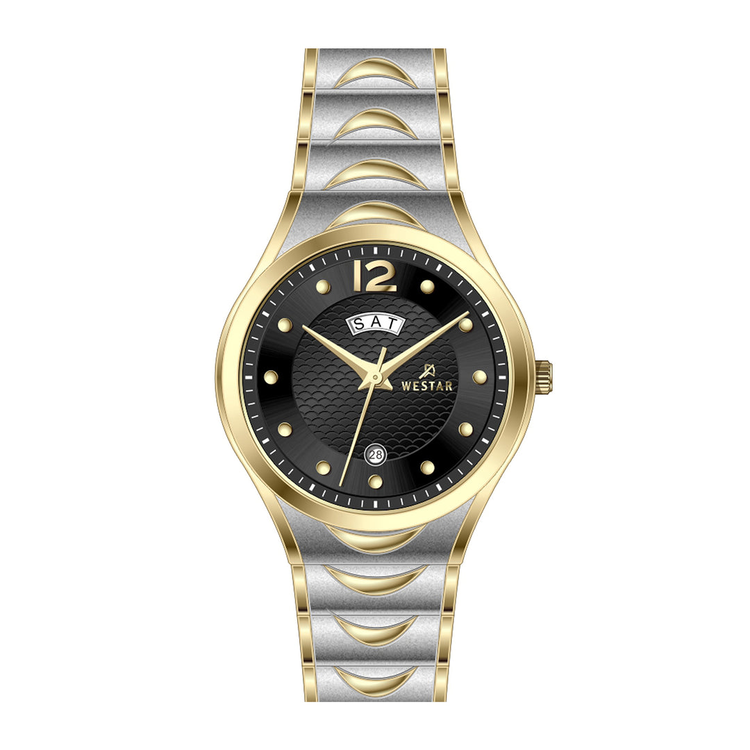 Westar Executive Gents Black Dial Quartz Watch - EX7628CBN103