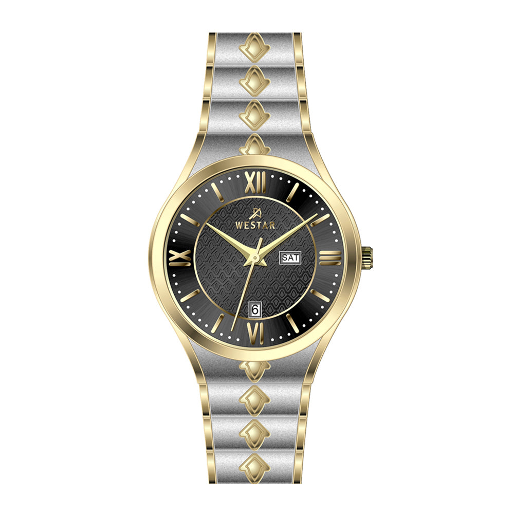 Westar Executive Gents Black Dial Quartz Watch - EX7629CBN103