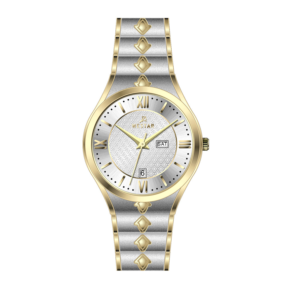 Westar Executive Gents Silver Dial Quartz Watch - EX7629CBN107