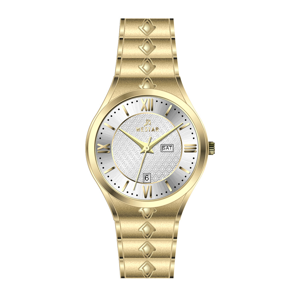 Westar Executive Gents Silver Dial Quartz Watch - EX7629GPN107