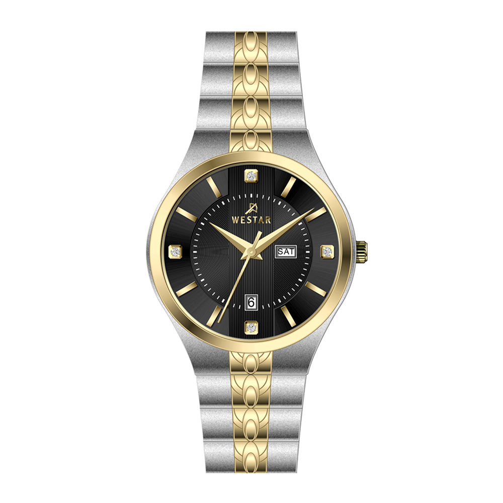 Westar Executive Gents Black Dial Quartz Watch - EX7630CBN103
