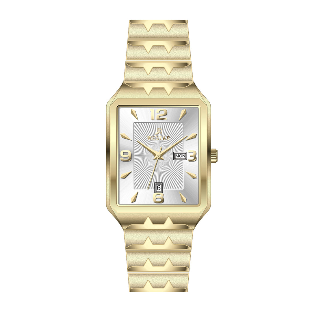 Westar Executive Gents White Dial Quartz Watch - EX7631GPN101