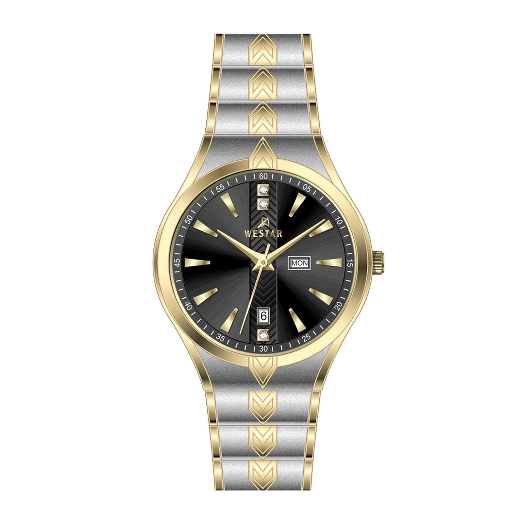 Westar Executive Gents Black Dial Quartz Watch - EX7632CBN103