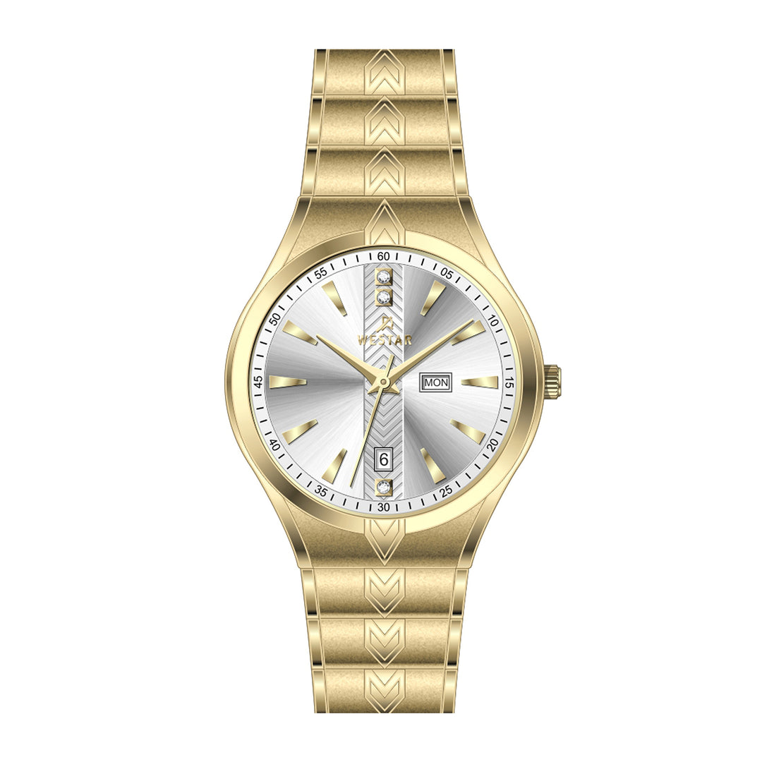 Westar Executive Gents Silver Dial Quartz Watch - EX7632GPN107