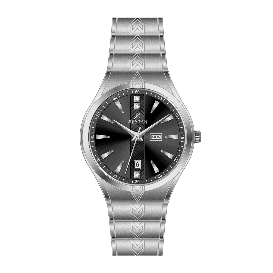 Westar Executive Gents Black Dial Quartz Watch - EX7632STN103