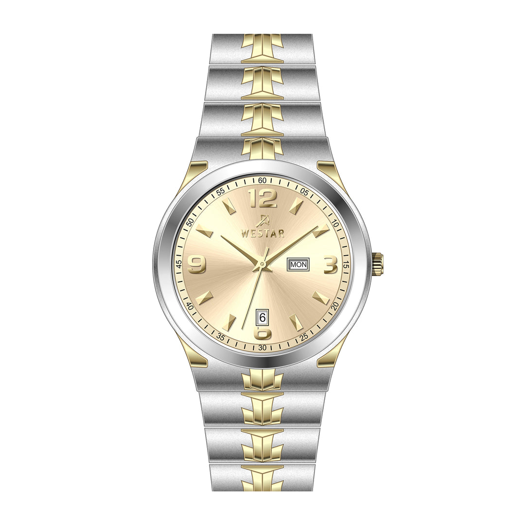 Westar Executive Gents Light Champange Dial Quartz Watch - EX7633CBN102