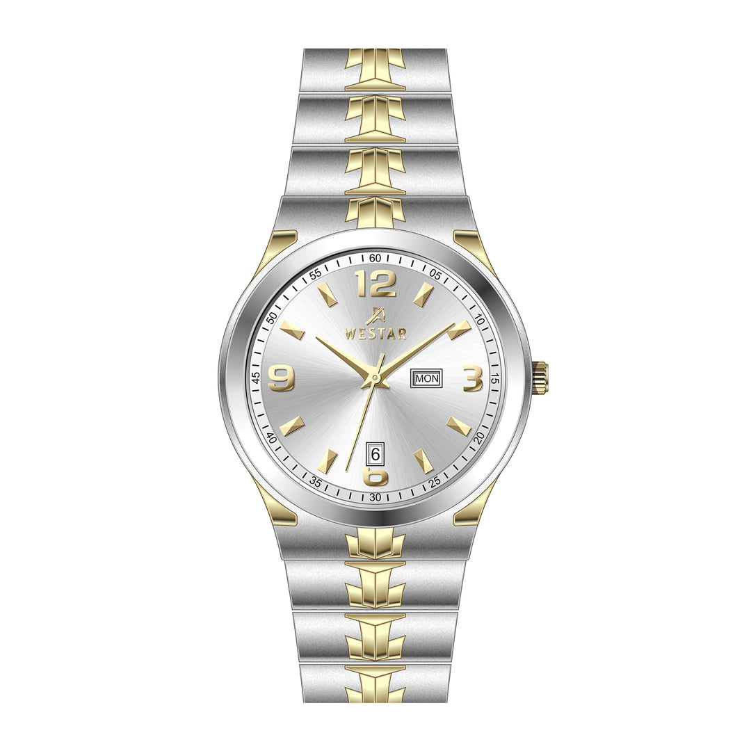 Westar Executive Gents Silver Dial Quartz Watch - EX7633CBN107