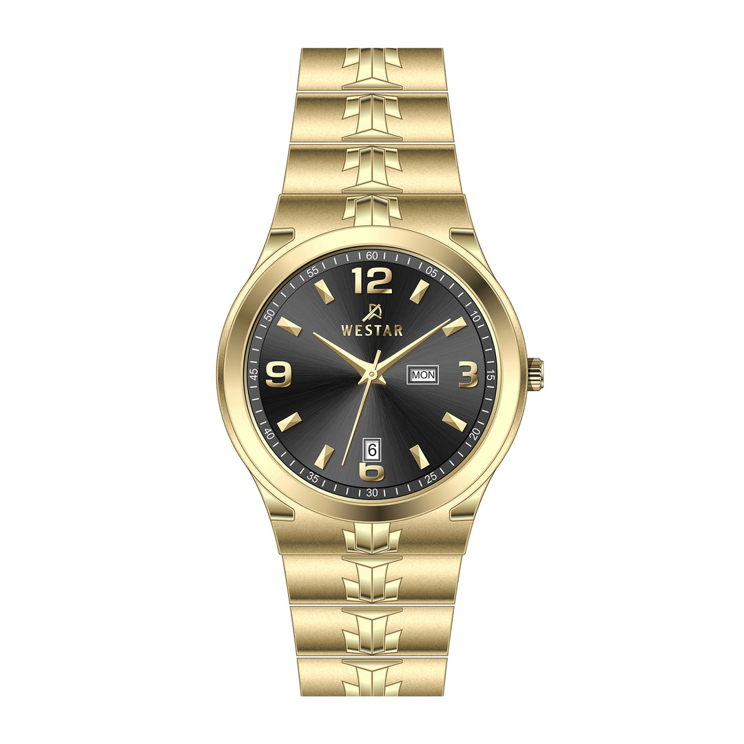 Westar Executive Gents Black Dial Quartz Watch - EX7633GPN103