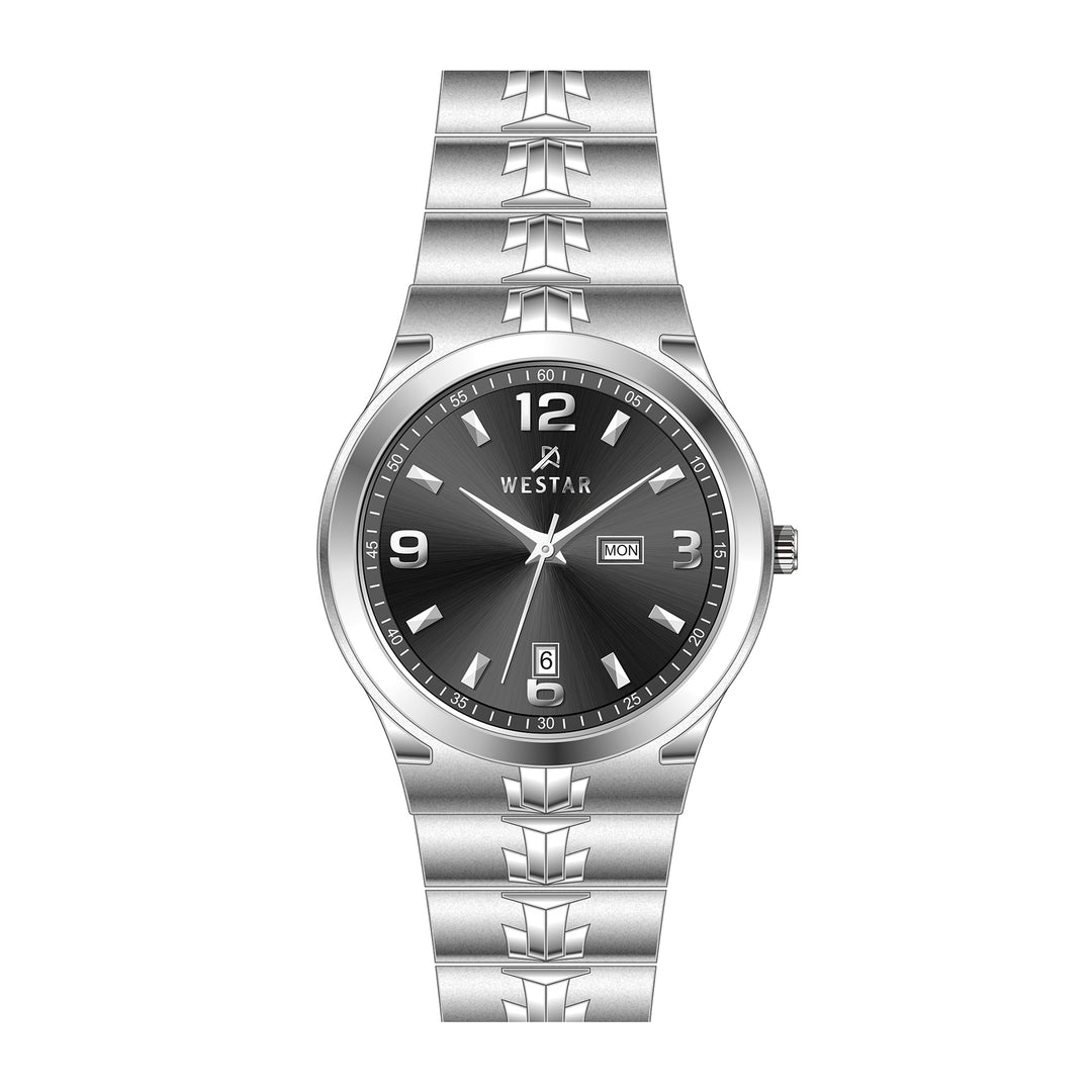 Westar Executive Gents Black Dial Quartz Watch - EX7633STN103