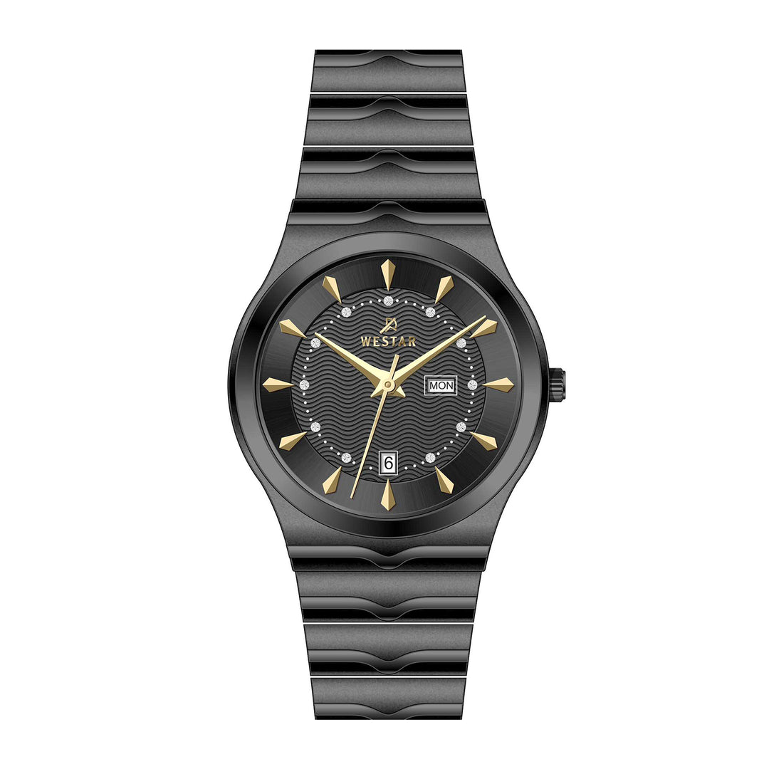 Westar Executive Gents Black Dial Quartz Watch - EX7634BBN103