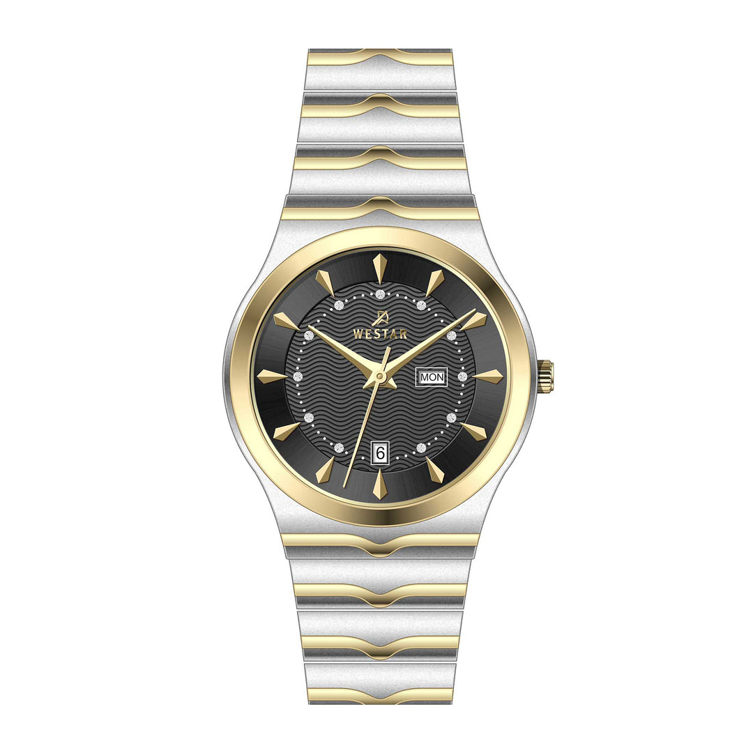 Westar Executive Gents Black Dial Quartz Watch - EX7634CBN103