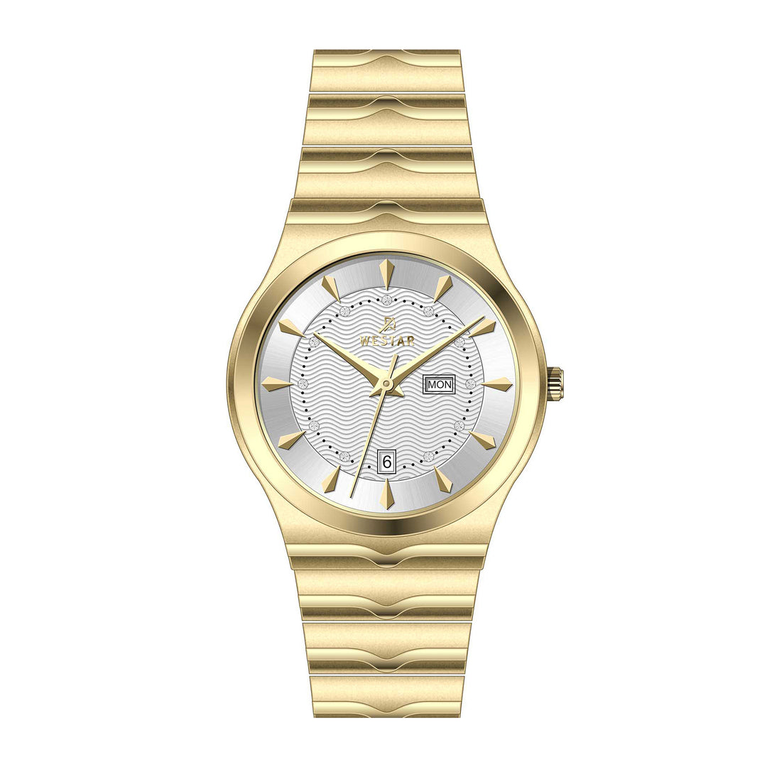 Westar Executive Gents White Dial Quartz Watch - EX7634GPN101