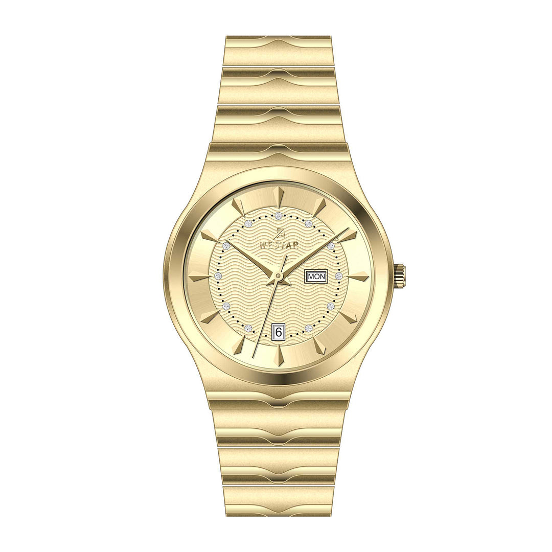 Westar Executive Gents Dark Champagne Dial Quartz Watch - EX7634GPN108