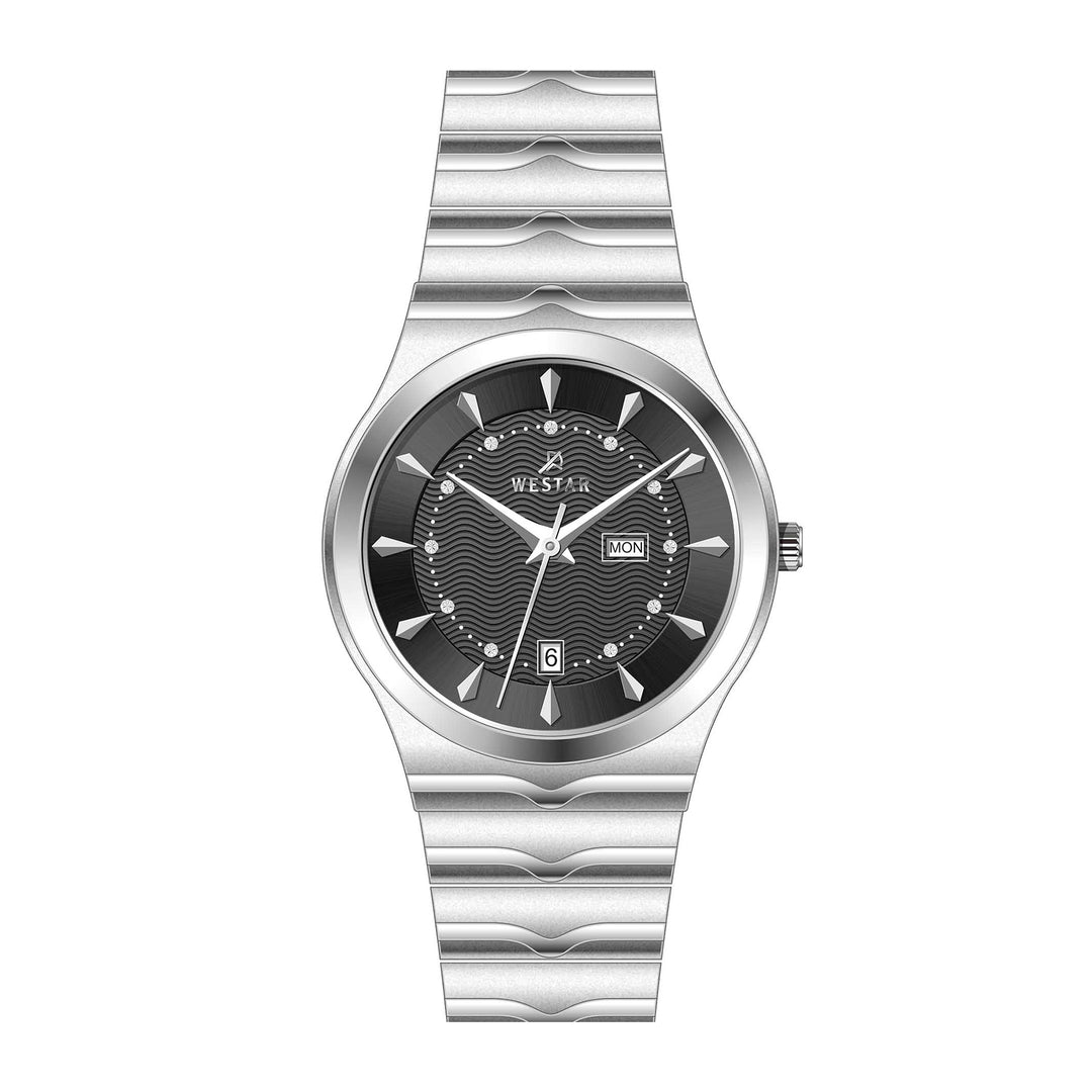 Westar Executive Gents Black Dial Quartz Watch - EX7634STN103