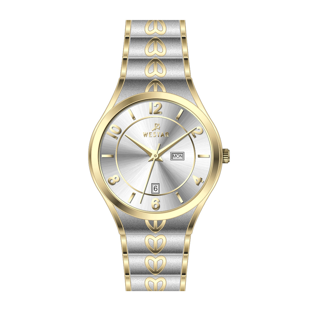 Westar Executive Gents Silver Dial Quartz Watch - EX7635CBN107