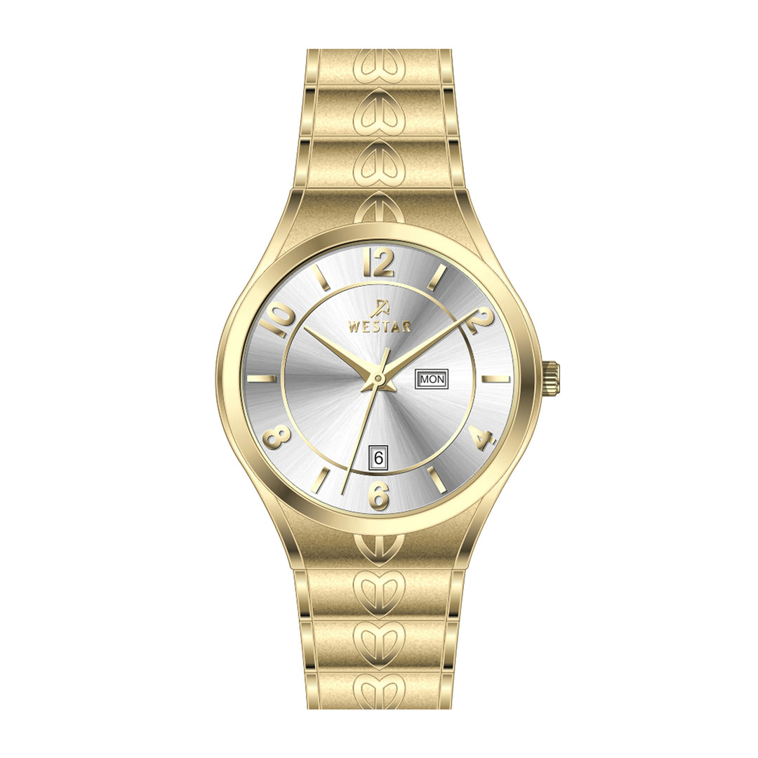 Westar Executive Gents Silver Dial Quartz Watch - EX7635GPN107