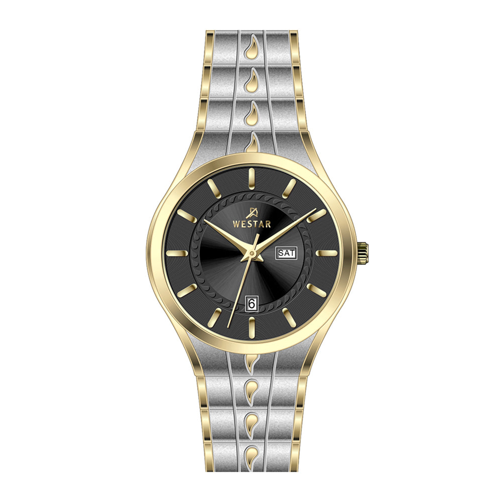 Westar Executive Gents Black Dial Quartz Watch - EX7636CBN103