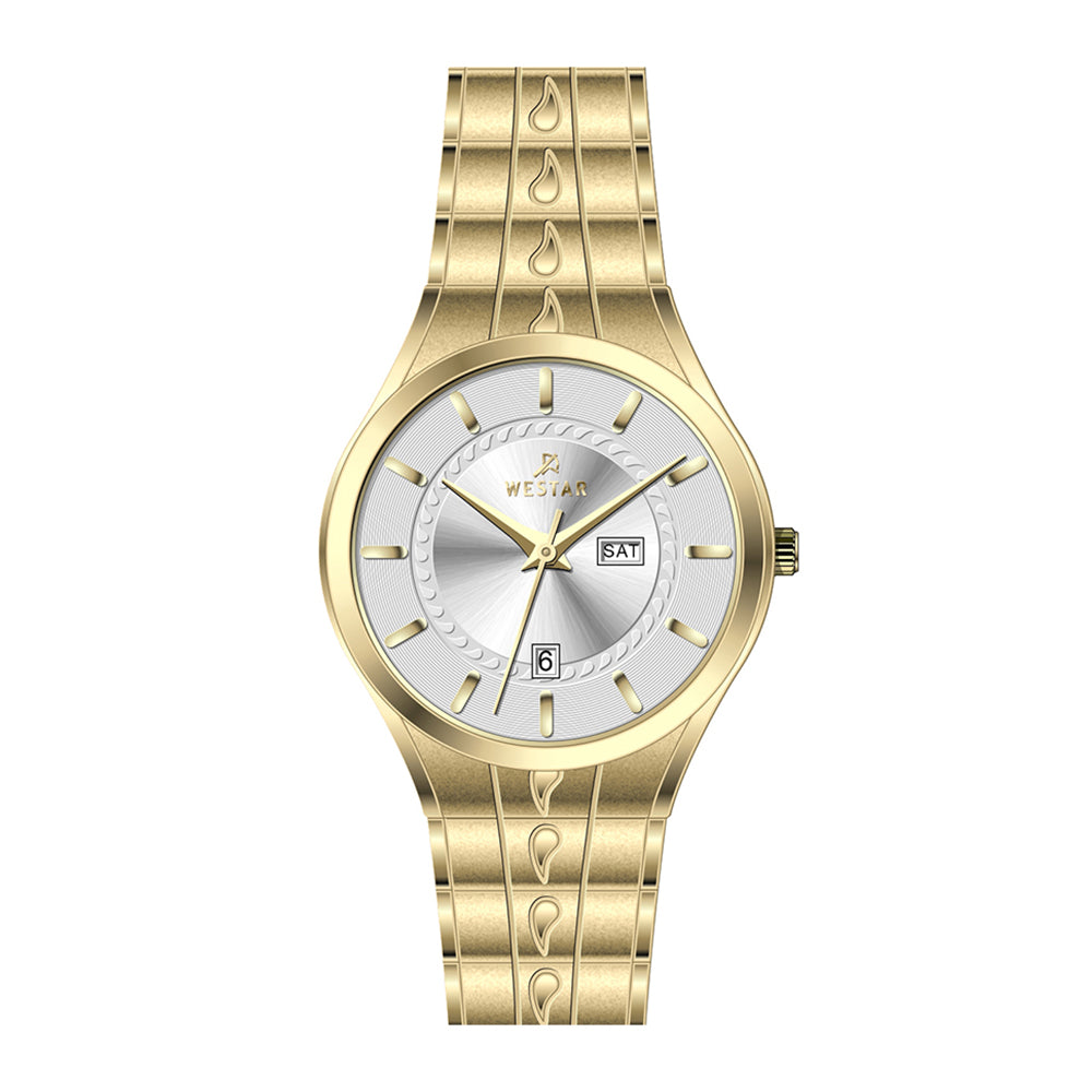 Westar Executive Gents Silver Dial Quartz Watch - EX7636GPN107