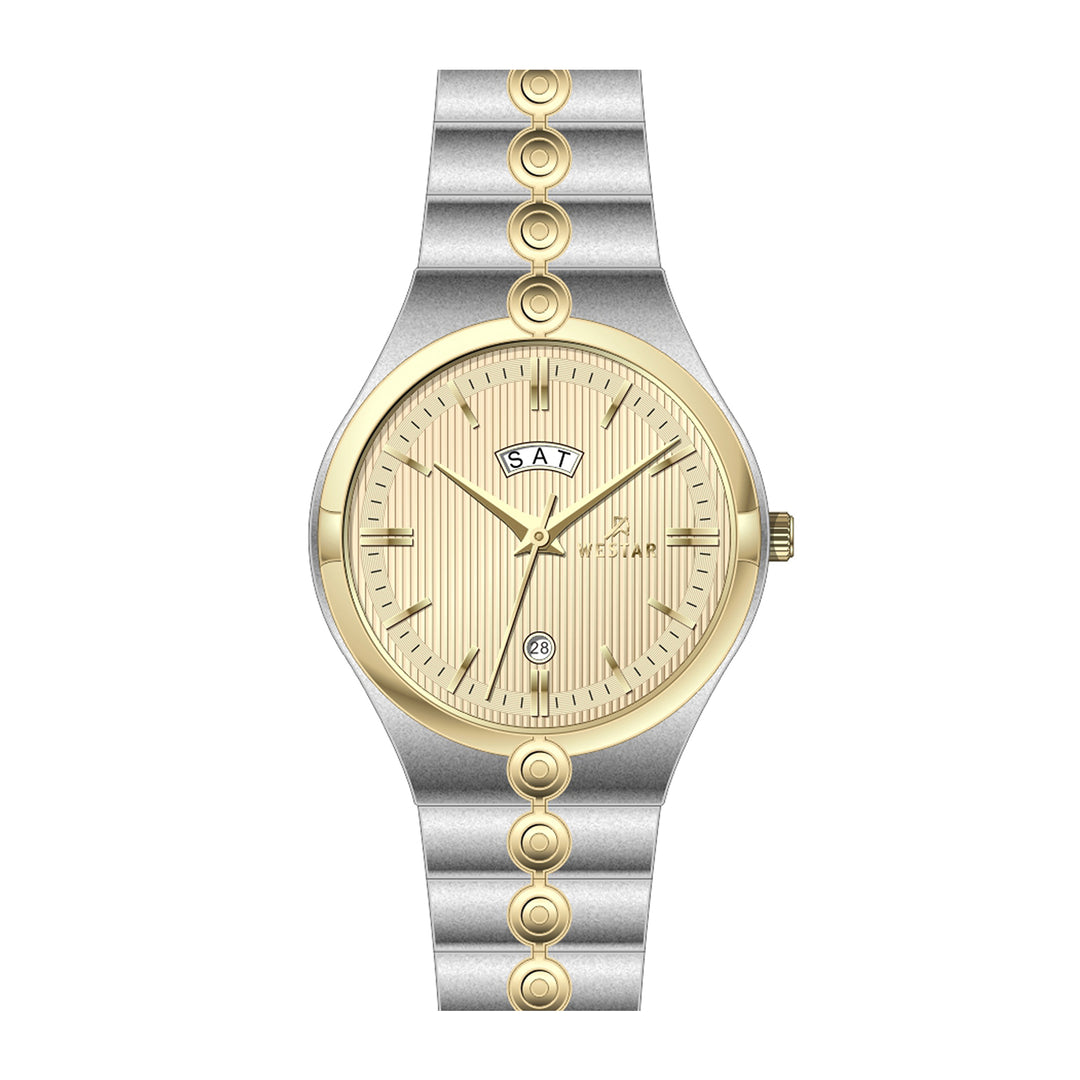 Westar Executive Gents Light Champange Dial Quartz Watch - EX7637CBN102