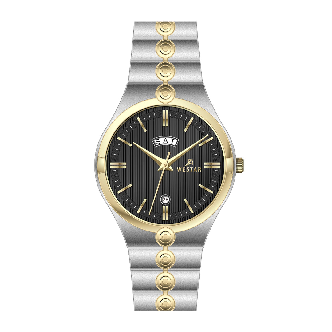 Westar Executive Gents Black Dial Quartz Watch - EX7637CBN103