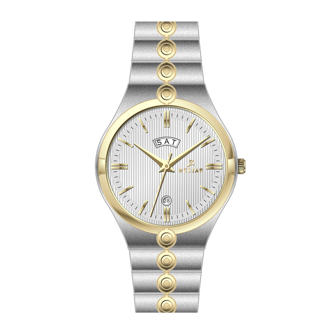 Westar Executive Gents Silver Dial Quartz Watch - EX7637CBN107