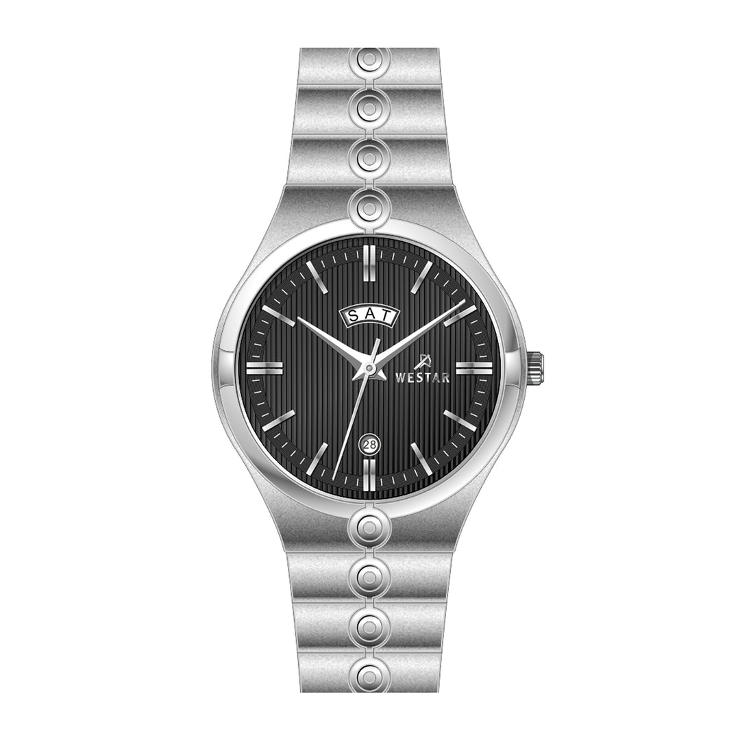 Westar Executive Gents Black Dial Quartz Watch - EX7637STN103