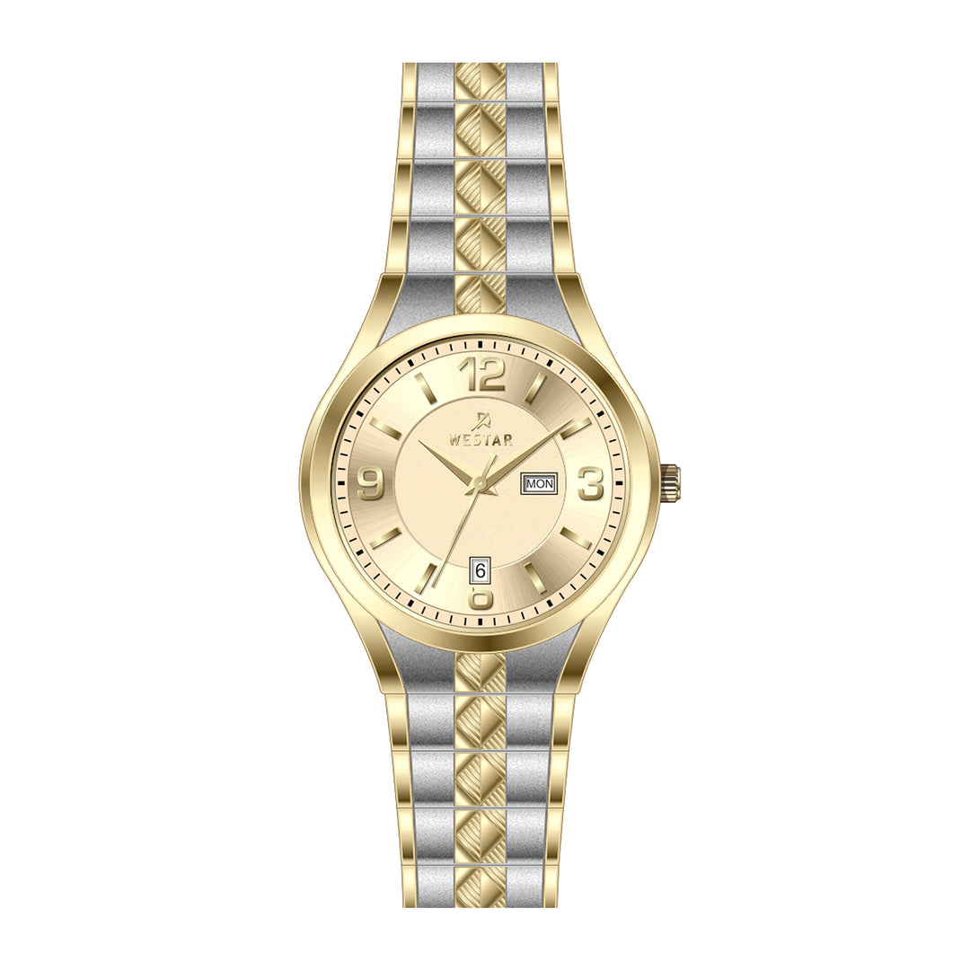Westar Executive Gents Light Champange Dial Quartz Watch - EX7638CBN102