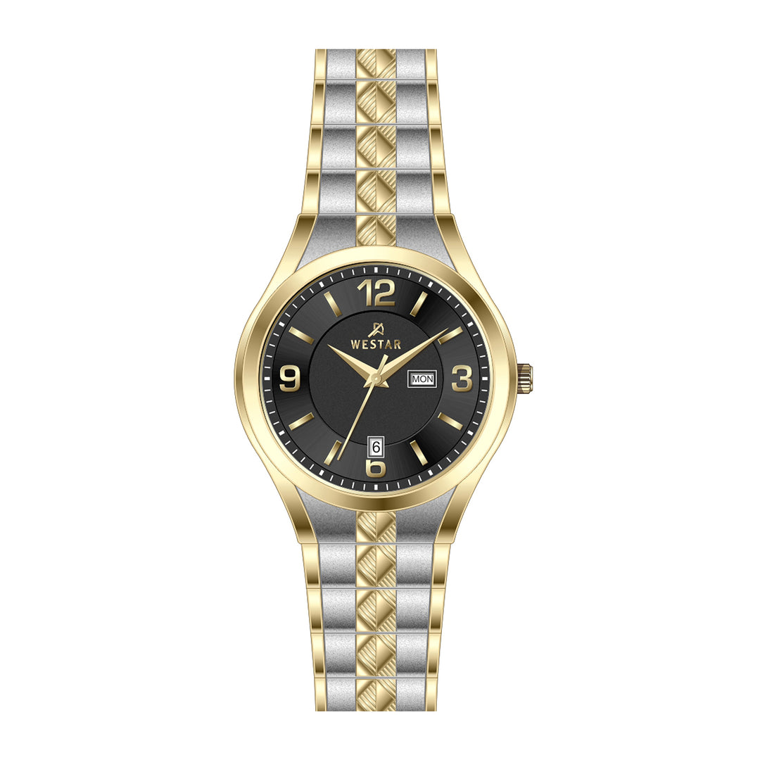 Westar Executive Gents Black Dial Quartz Watch - EX7638CBN103